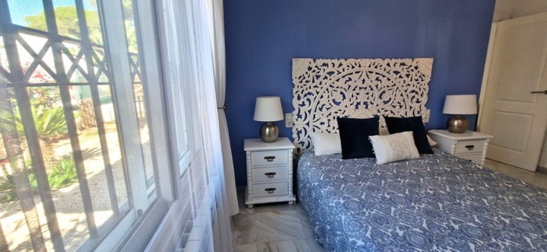 alquiler chalet playa del portil, cortijo independiente, piscina privada, alquiler temporal, chalet con chimenea, campo de golf, naturaleza, Cartaya, costa de la luz

