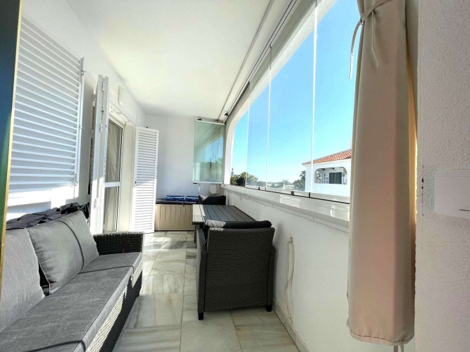 Apartamento El Rompido, alquiler temporal, playa, terraza, piscina comunitaria, garaje, WIFI, Costa de la Luz